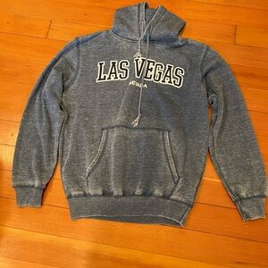 NWOT Las Vegas soft hoodie blue M